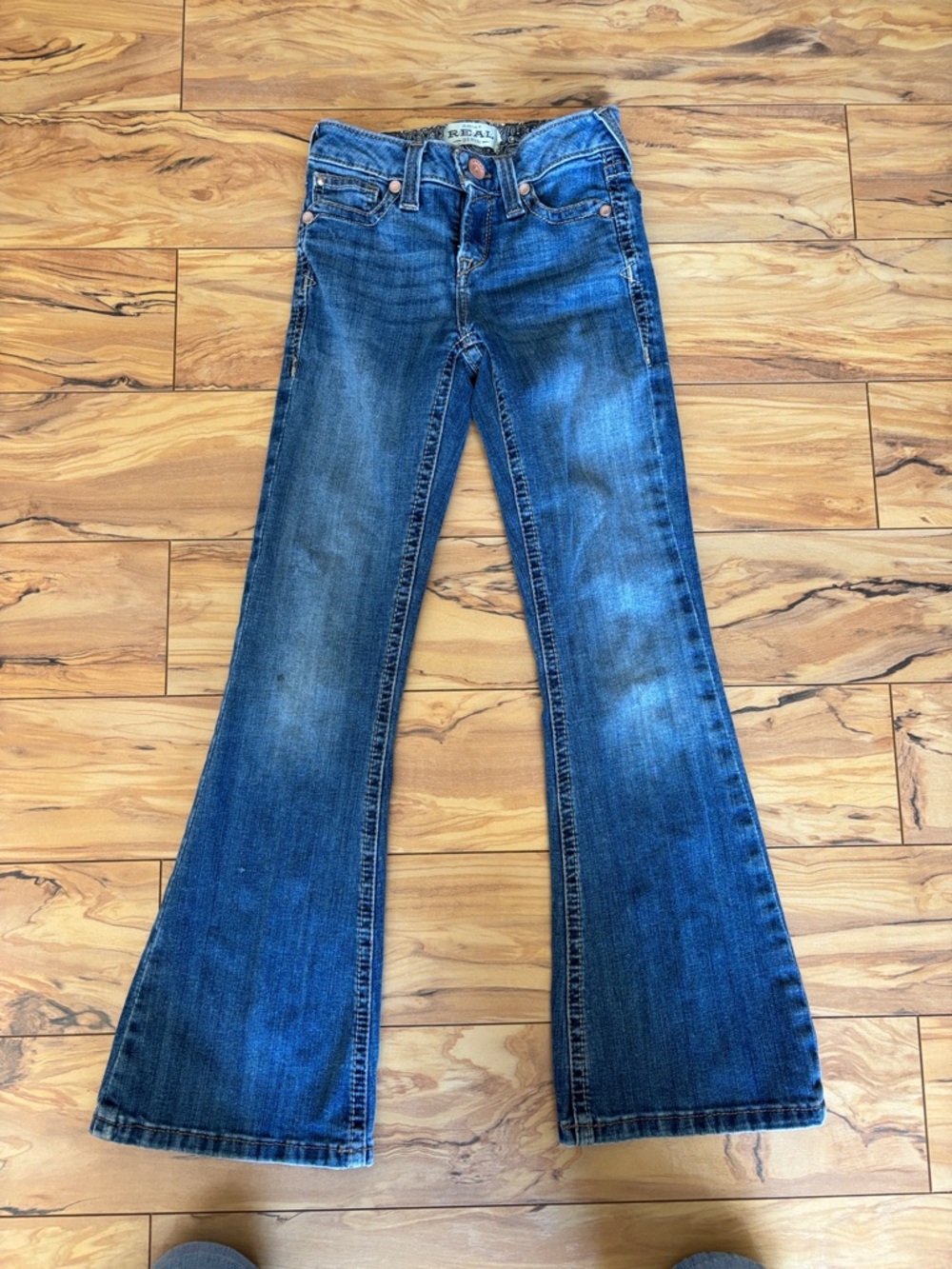 Ariat Medium Blue Flare Jeans